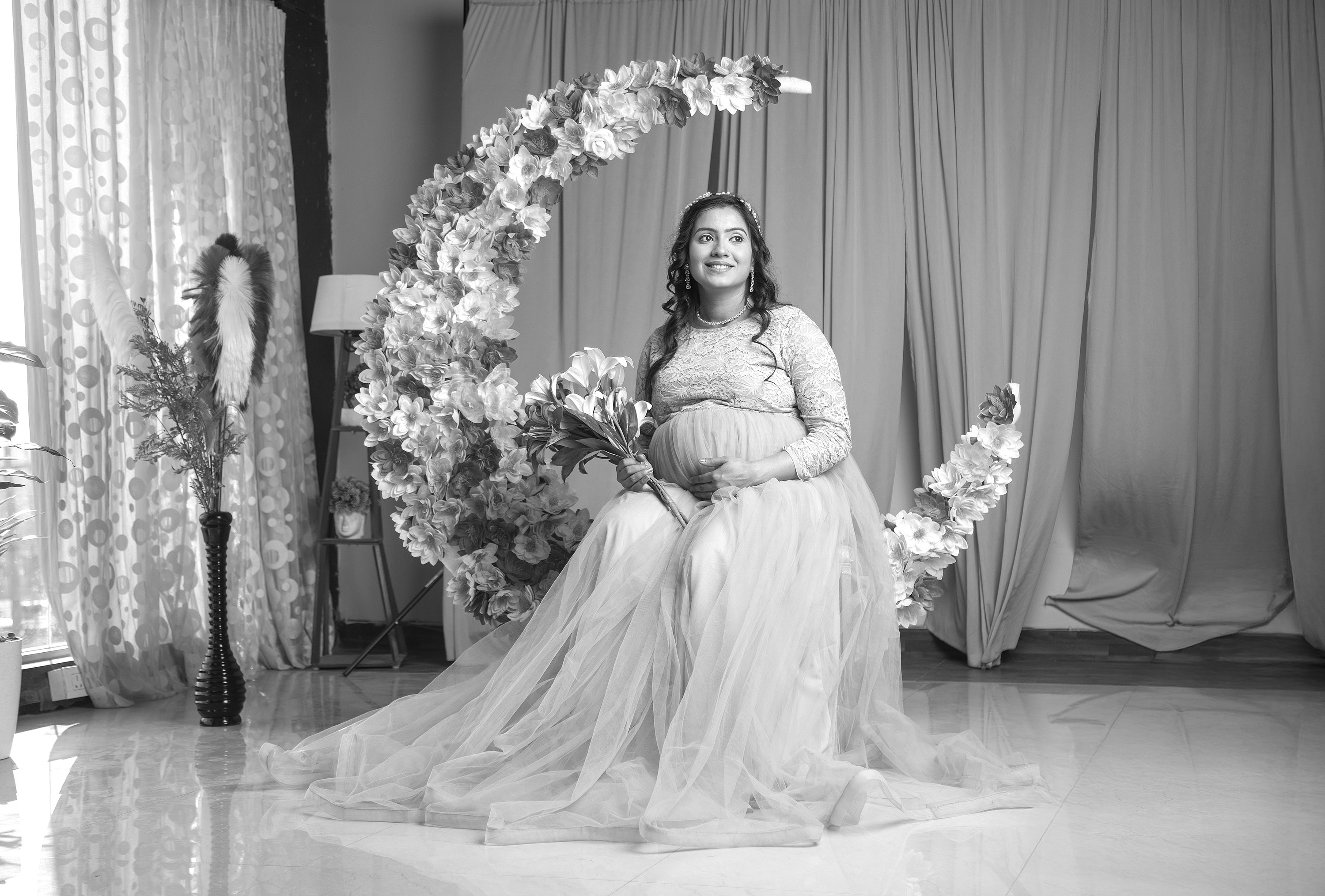 Timeless Black and White Portrait